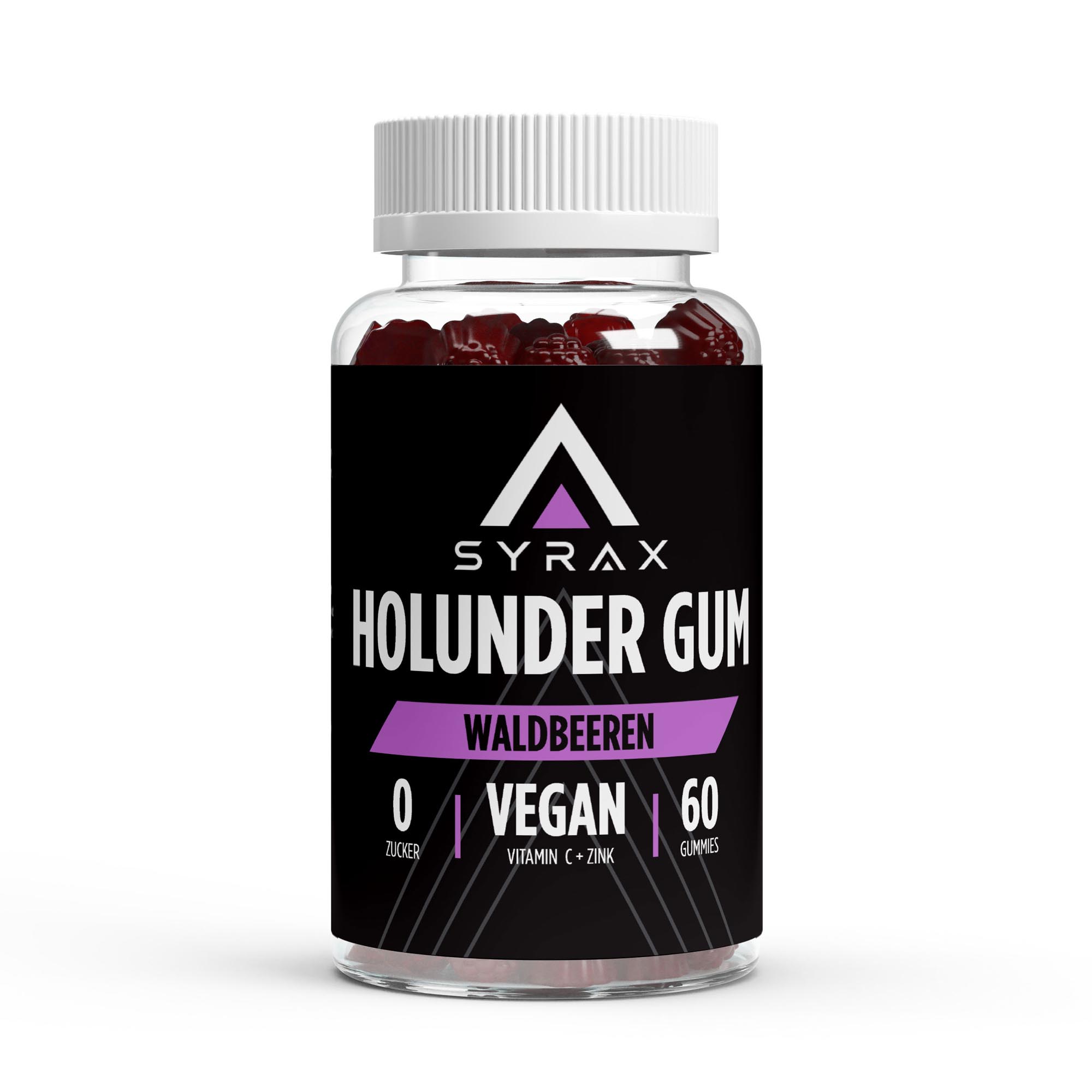 Elderberry + Vitamin C + Zinc Gummies - 60 pcs.