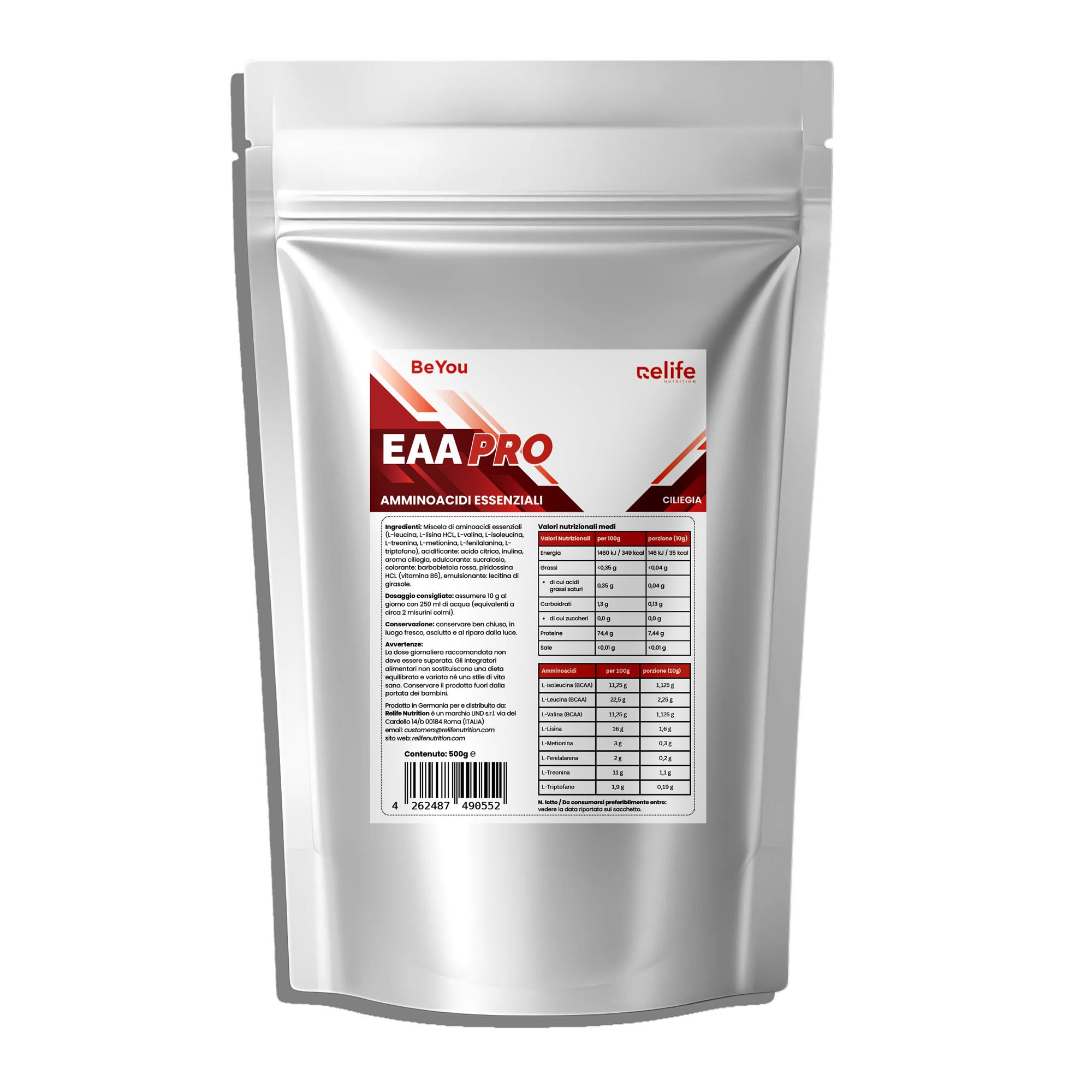Amminoacidi Essenziali (EAA) - Ciliegia