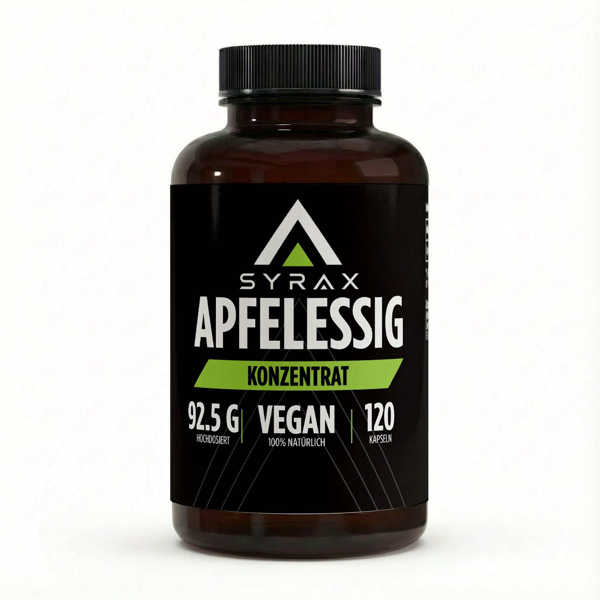 Apple Cider Vinegar Extract Capsules (600mg per capsule) - 120 vegan capsules