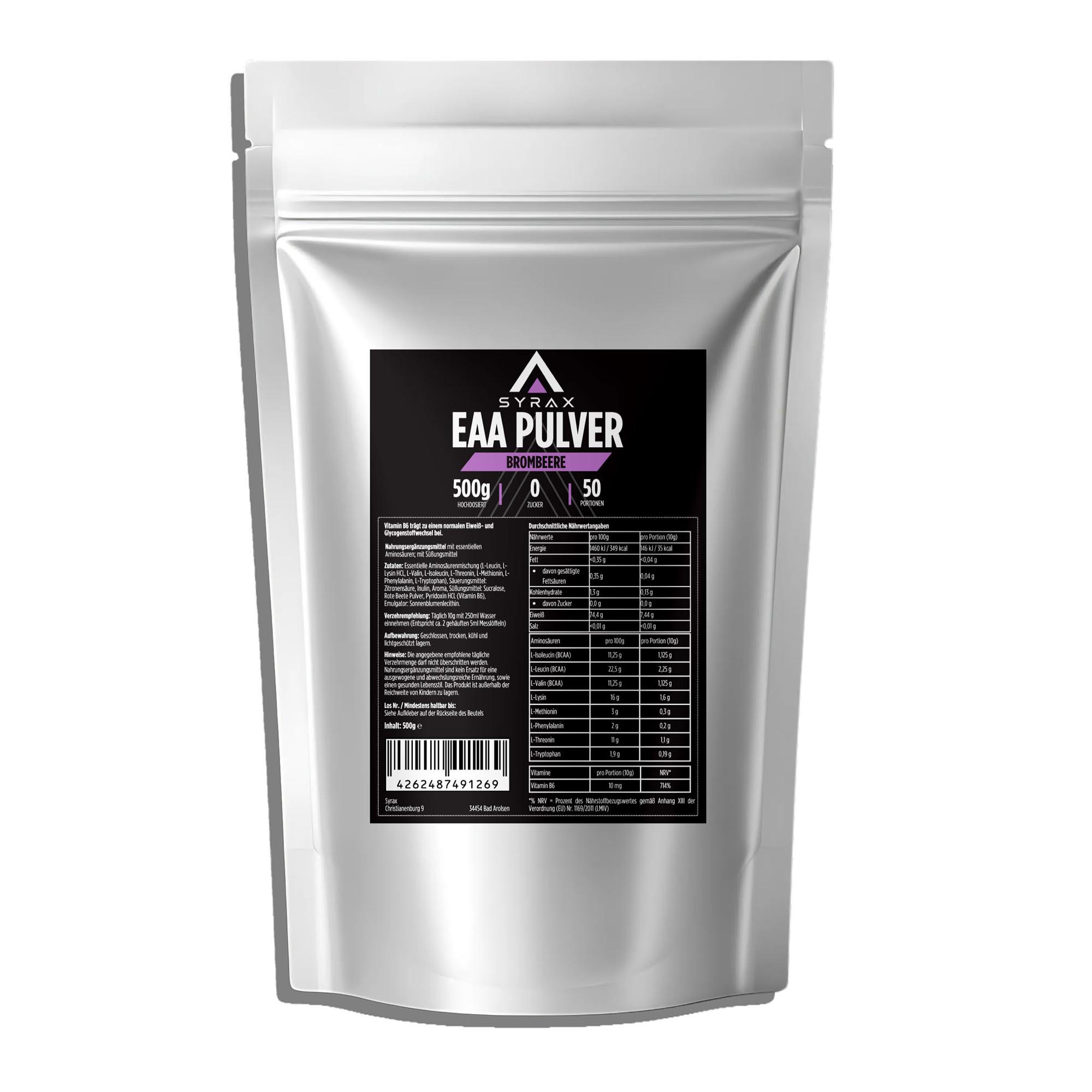 EAA (Essential Amino Acids) Blackberry - 500g