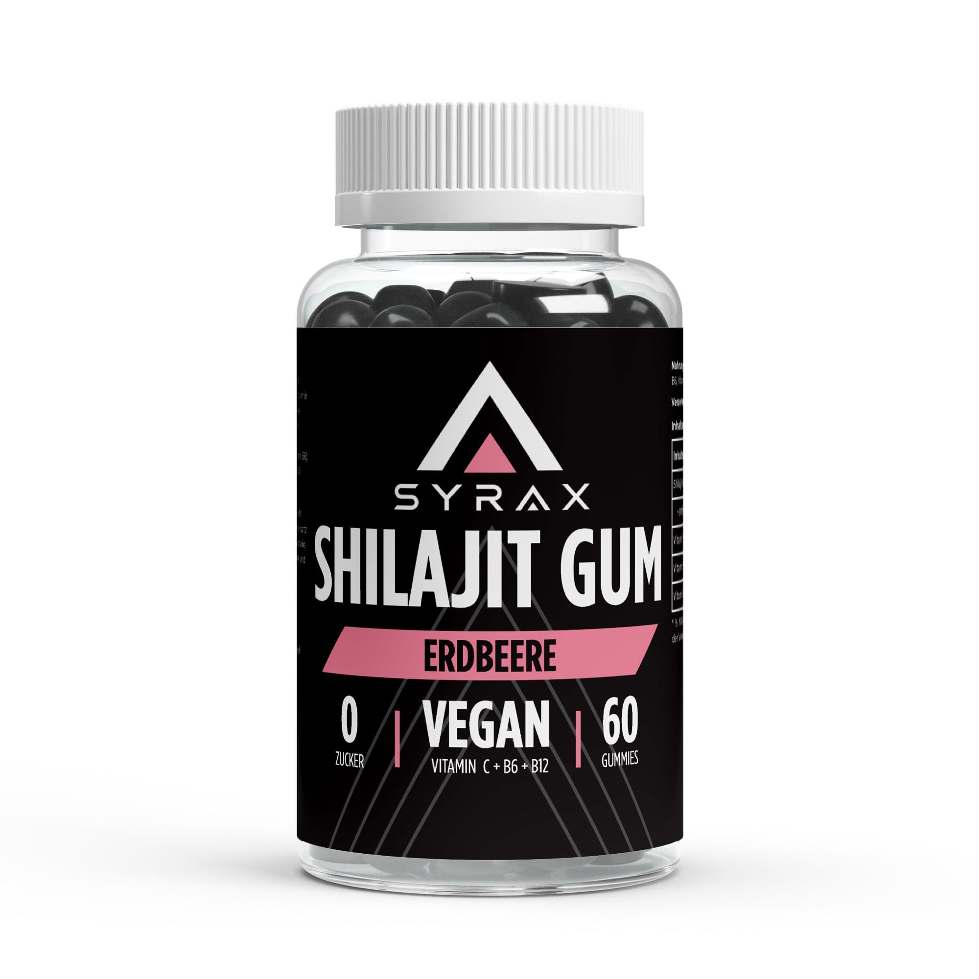 Shilajit Gummies + Vitamin C,B6, B12 - 60 pcs.