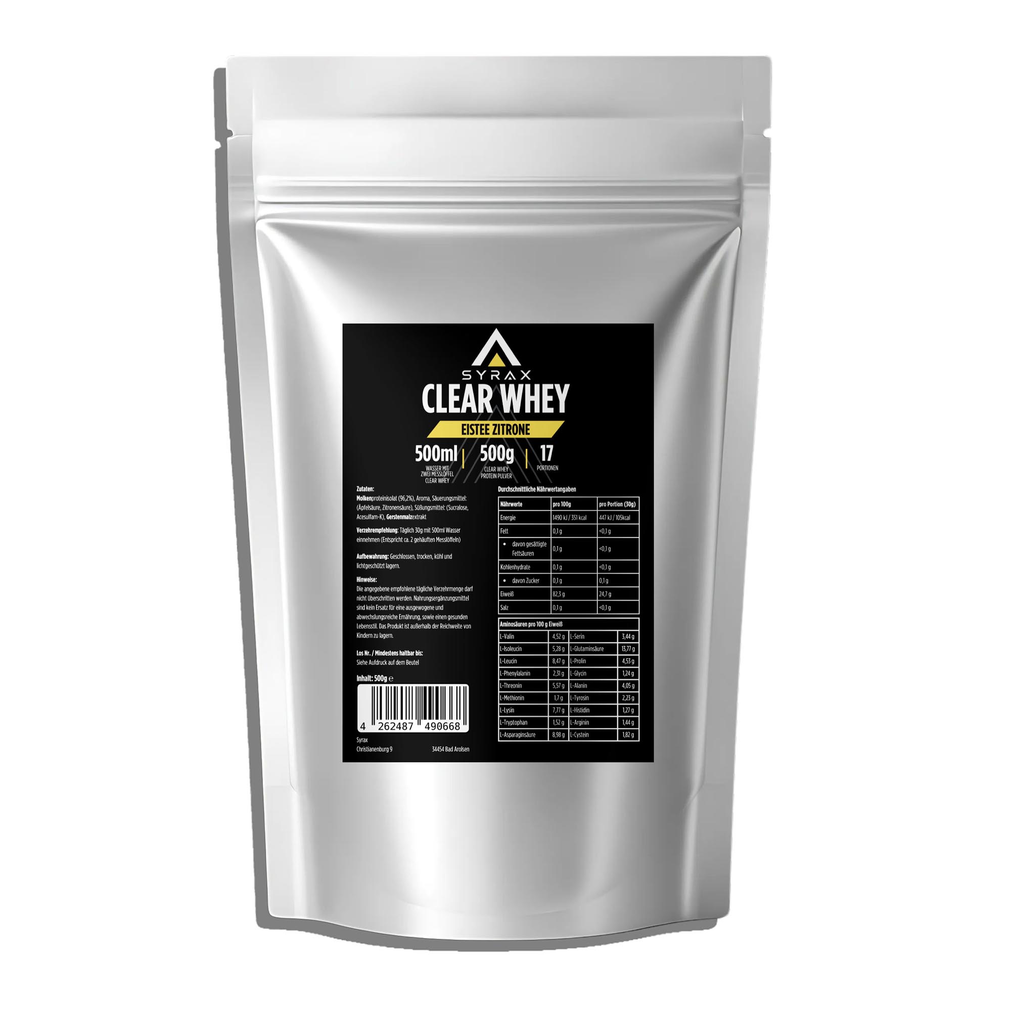 Clear Whey Protein Iced Tea Lemon - 500g