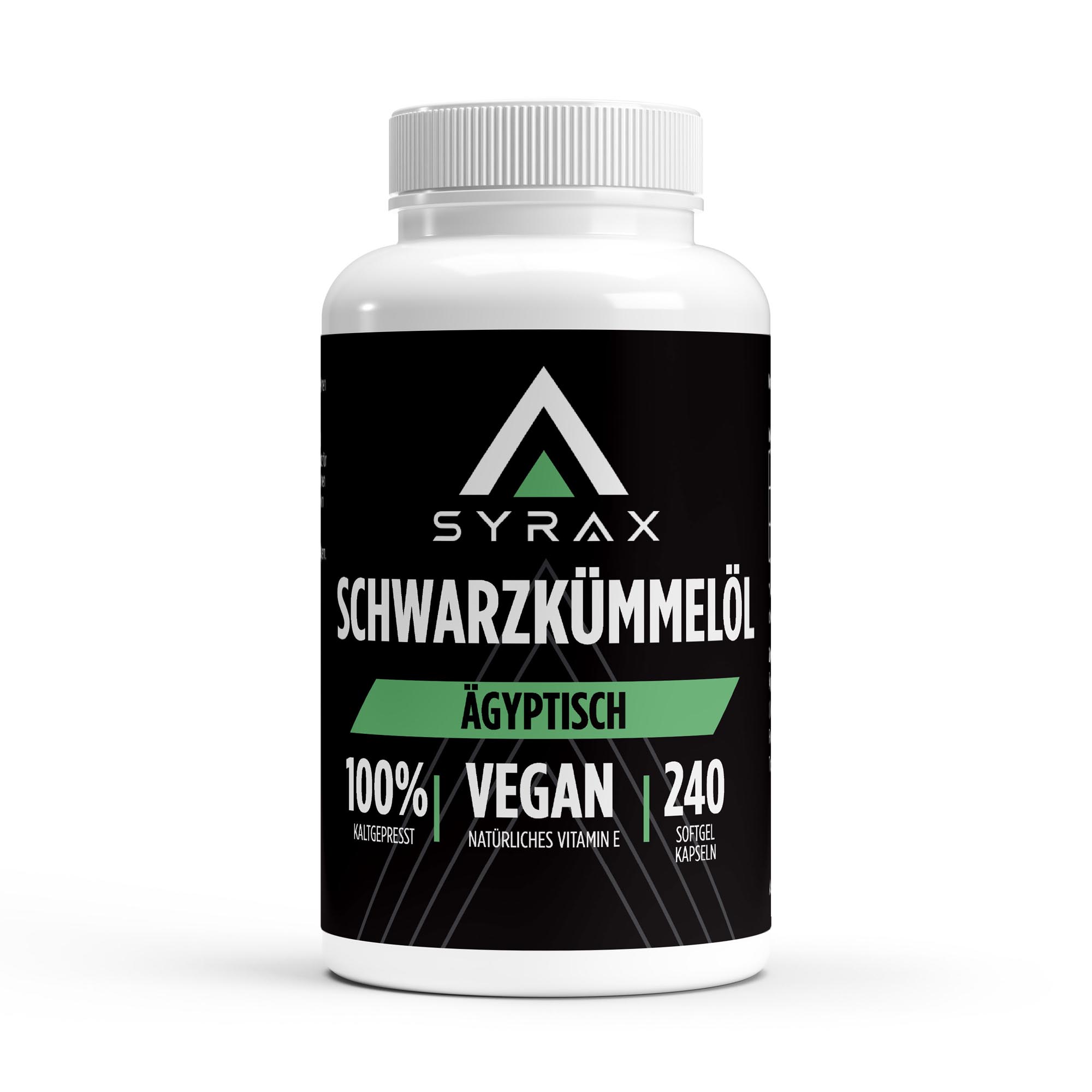 Egyptian Black Cumin Oil (Black Seed Oil) - 240 Vegan Softgels