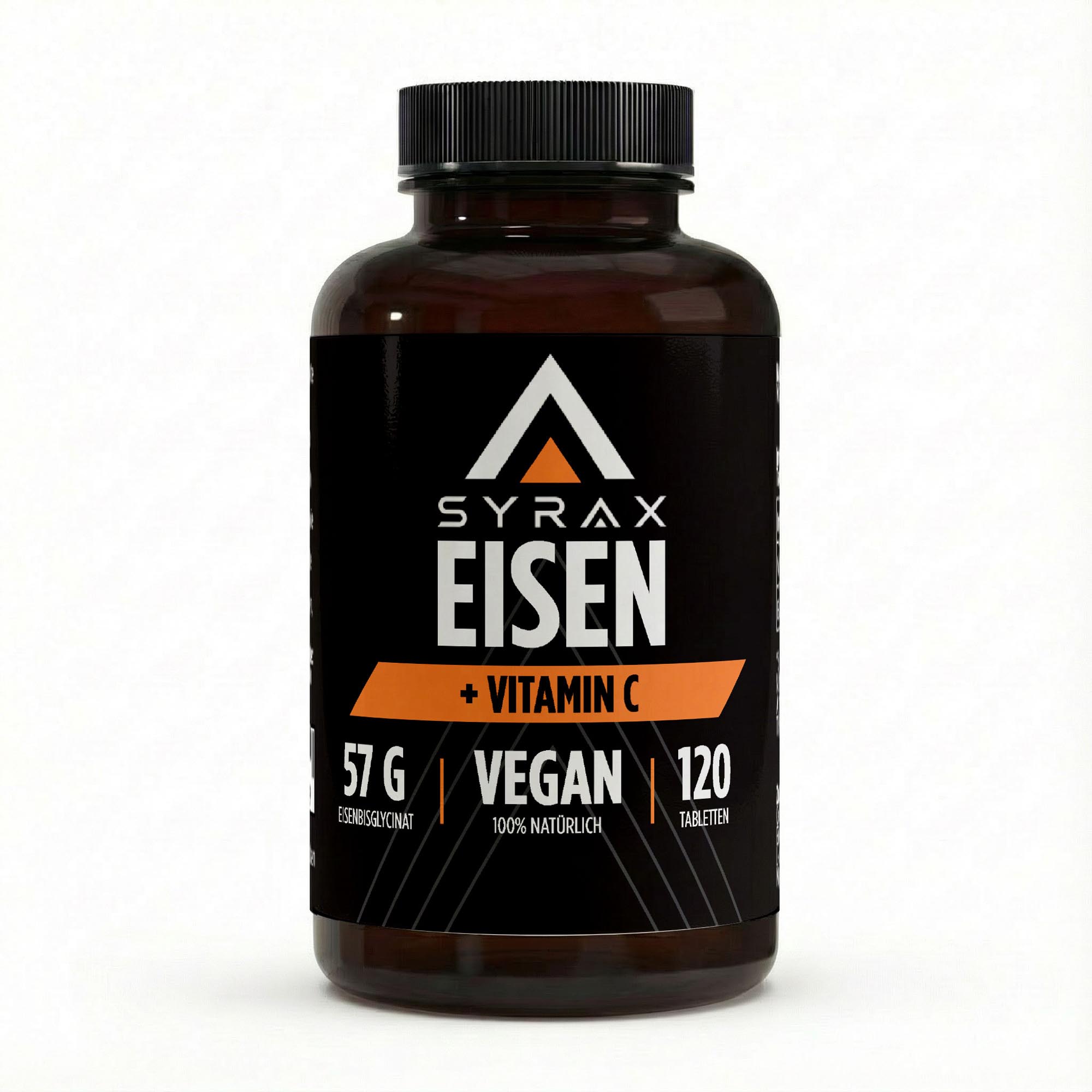 Iron + Vitamin C - 120 vegan tablets