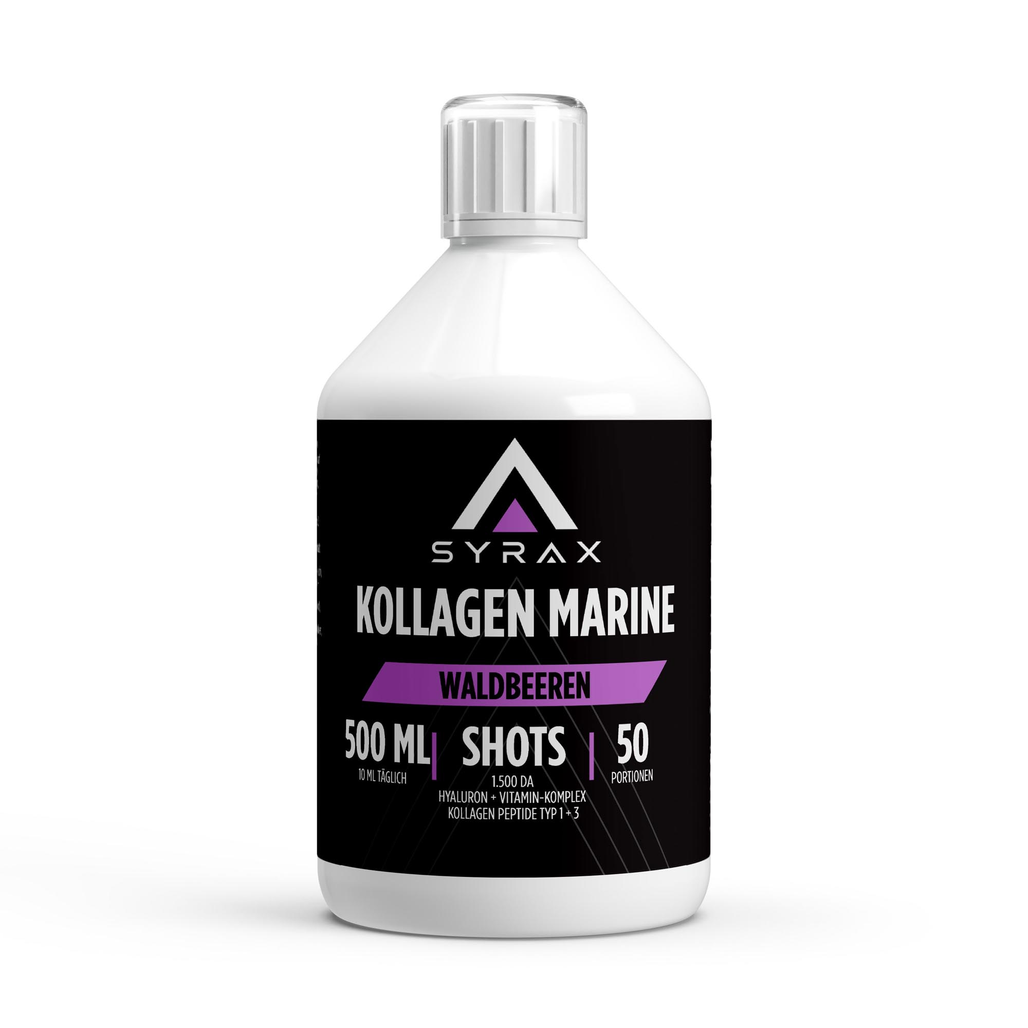 Collagen Marine Plus (1500 DA) + - 50 Shots - Wild Berry - 500 ml